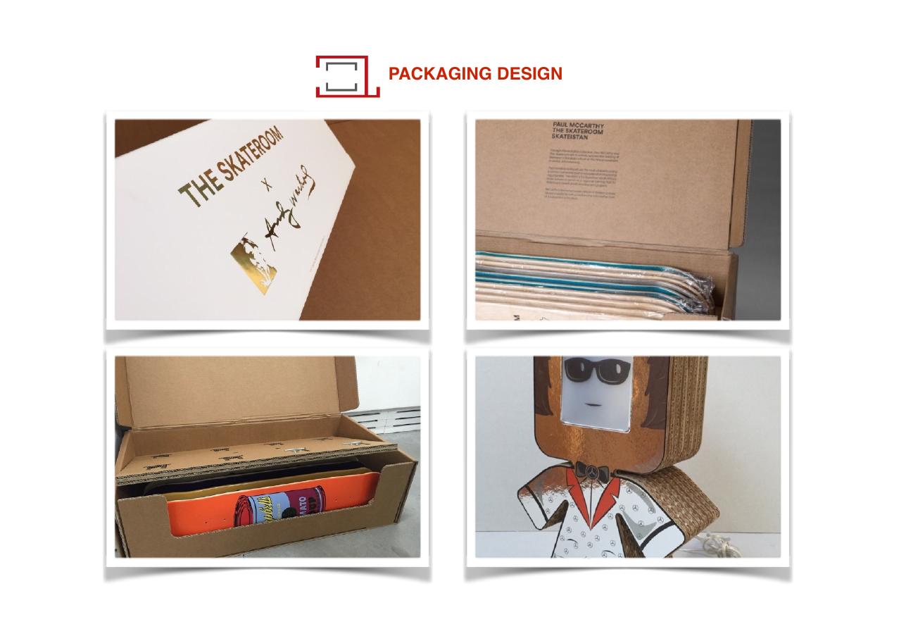 Packaging Design — The Skateroom × Paul McCarthy
