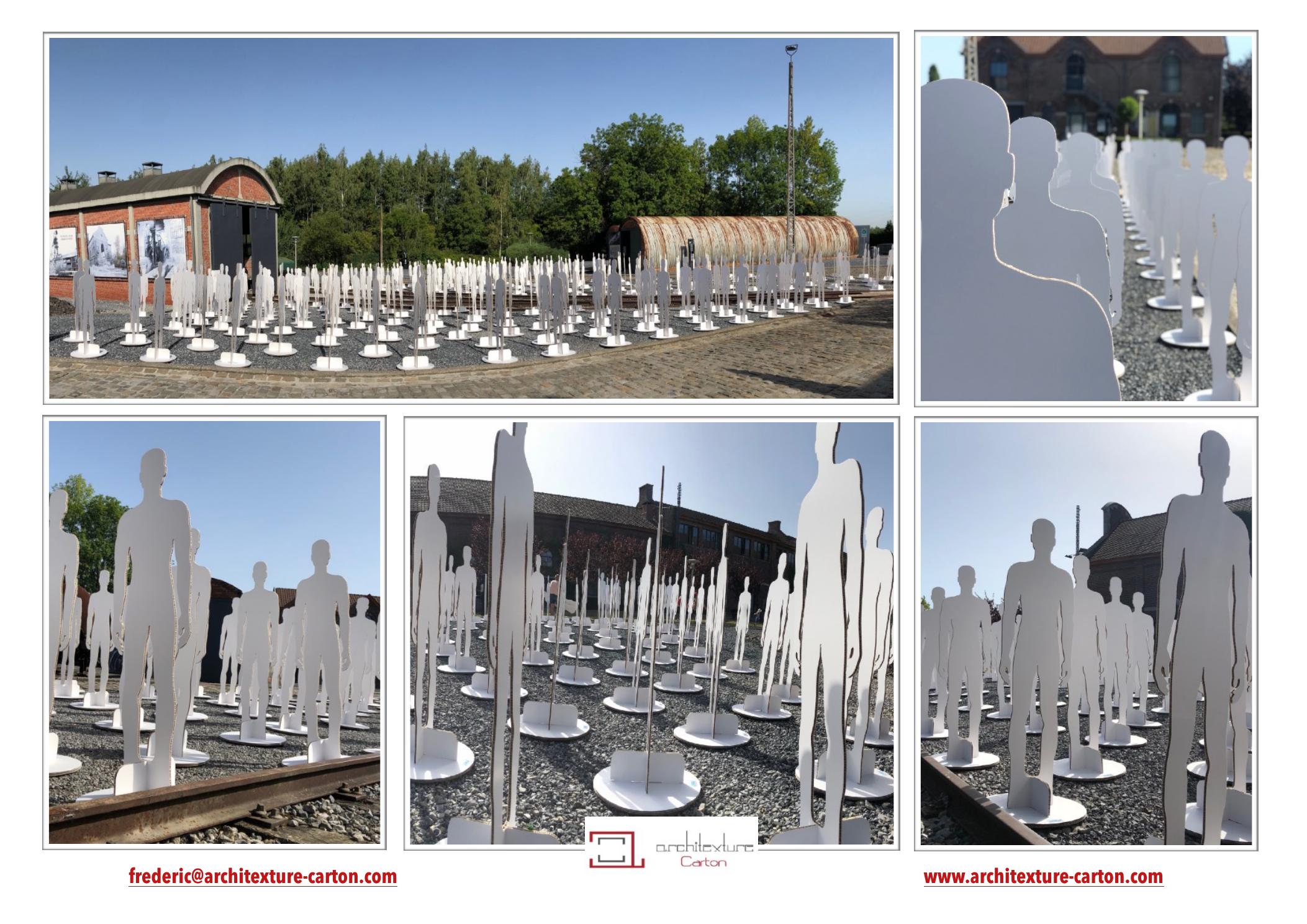 Installation mémorielle — Bois du Cazier