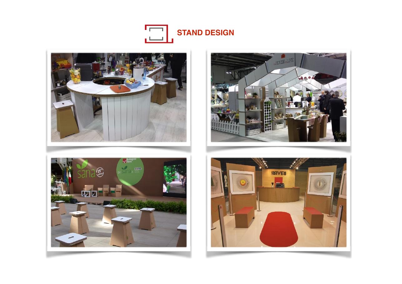 Stand Design — salon SANA Bologne